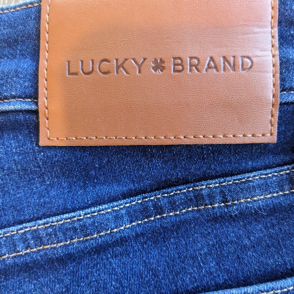 Lucky Brand Blue Denim Blue Jeans Lizzie Low Rise Skinny Size 8/29 - Picture 5 of 9